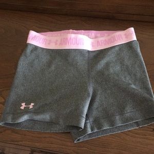 Under Armor compression shorts